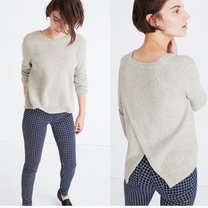 Madewell thermal sweater XXS cross back